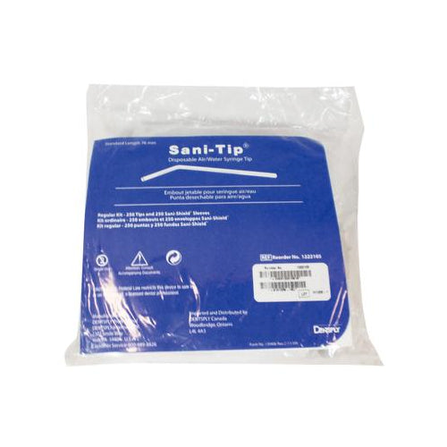 Dentsply 122210 Sani-Tip A/W Plastic Dental Syringe Tips 250/Pk Dentsply 122210 Sani-Tip A/W Plastic Dental Syringe Tips 250/Pk